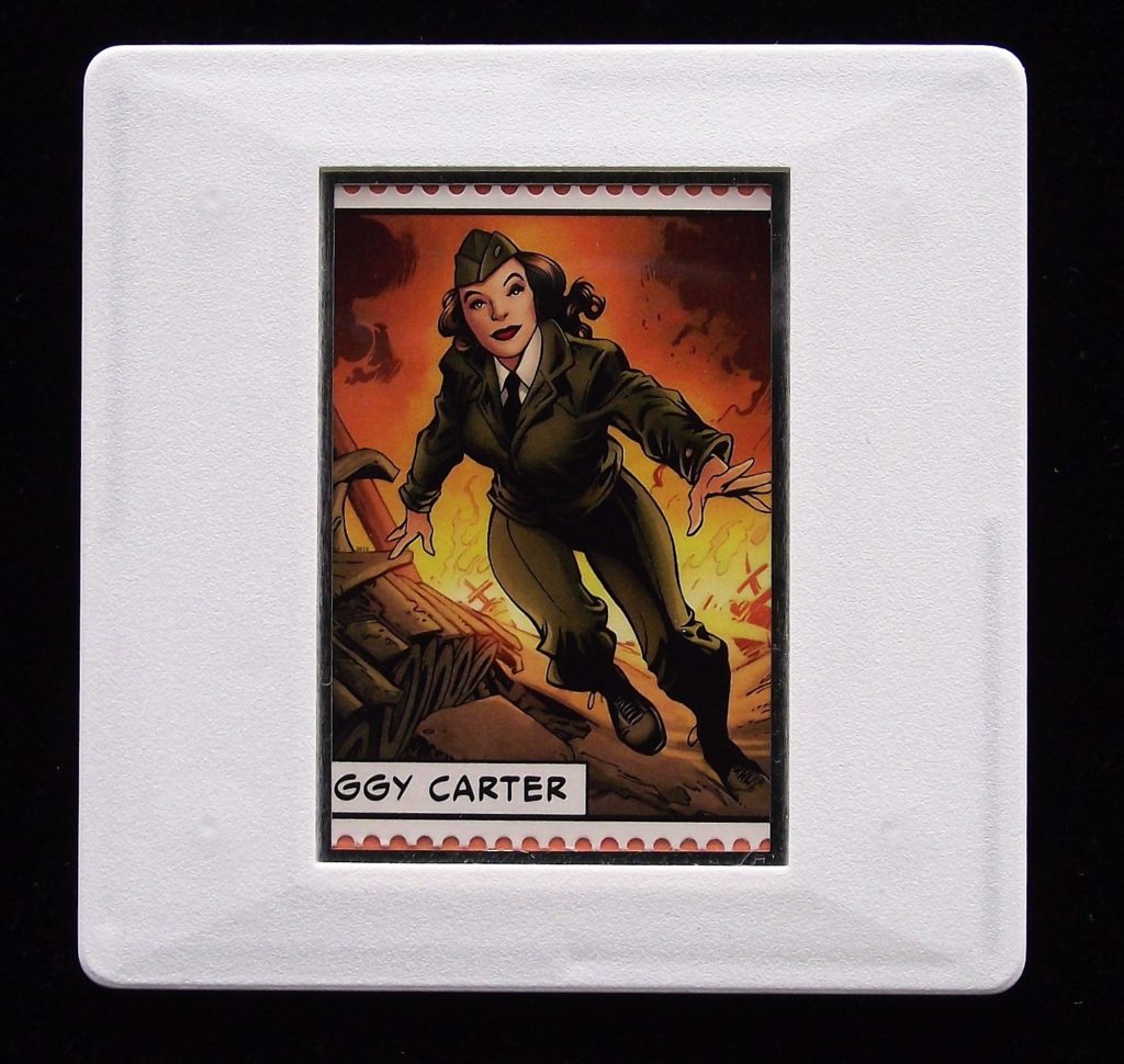 Peggy Carter - Marvel Comics - Stamp Style badge